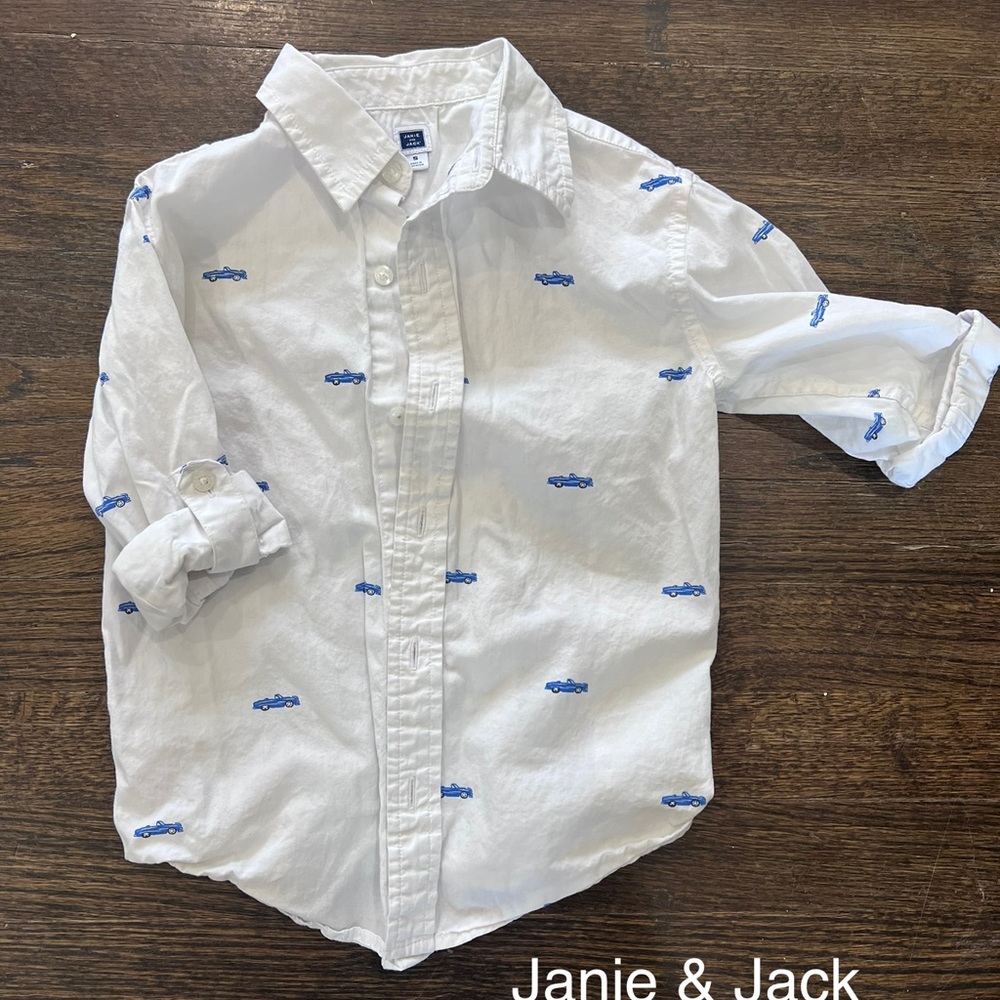 Janie & Jack convertible shirt